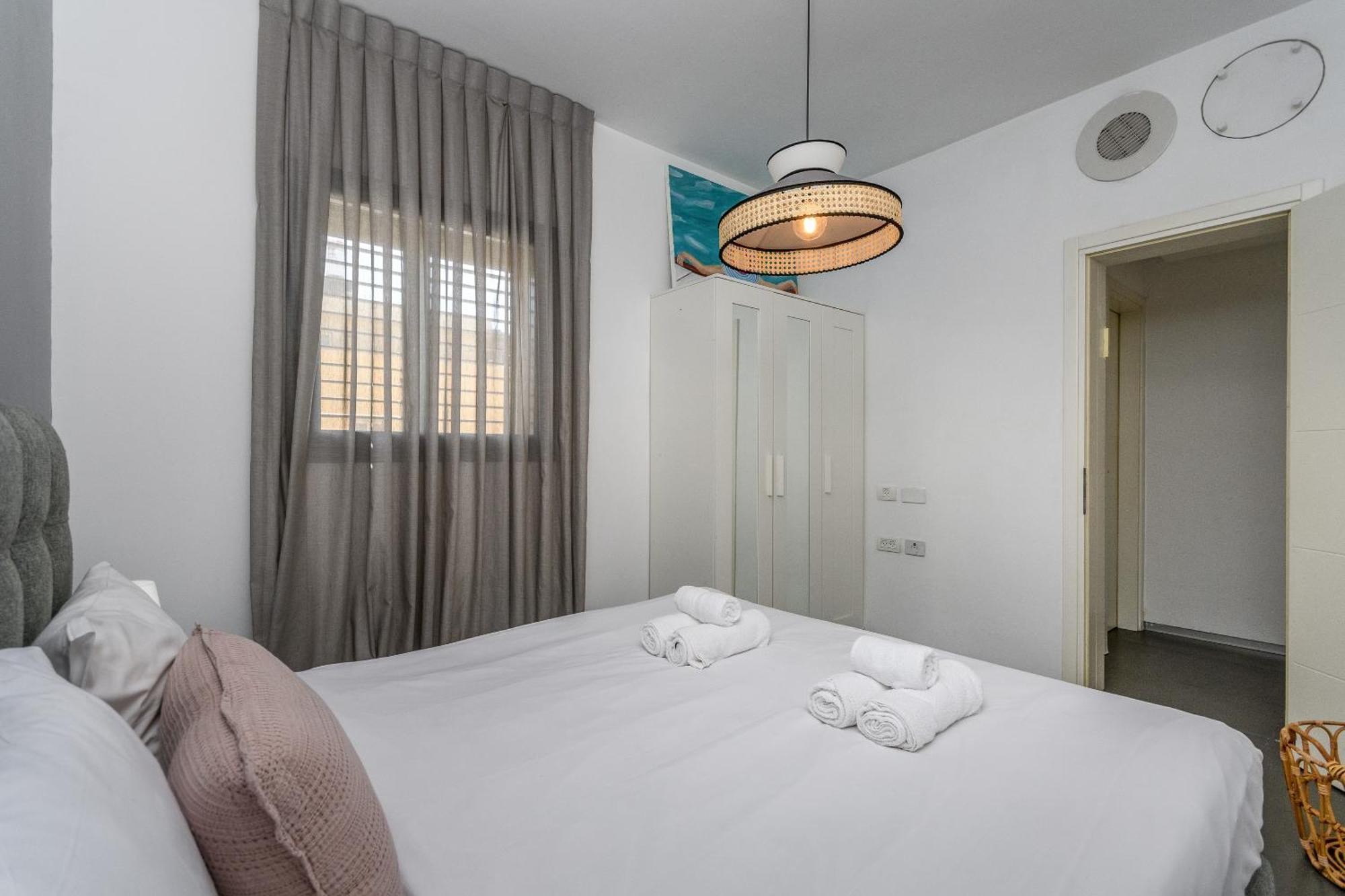 Modern & Sunny 1 Bdr W Balcony And Parking Tel Aviv Exterior foto