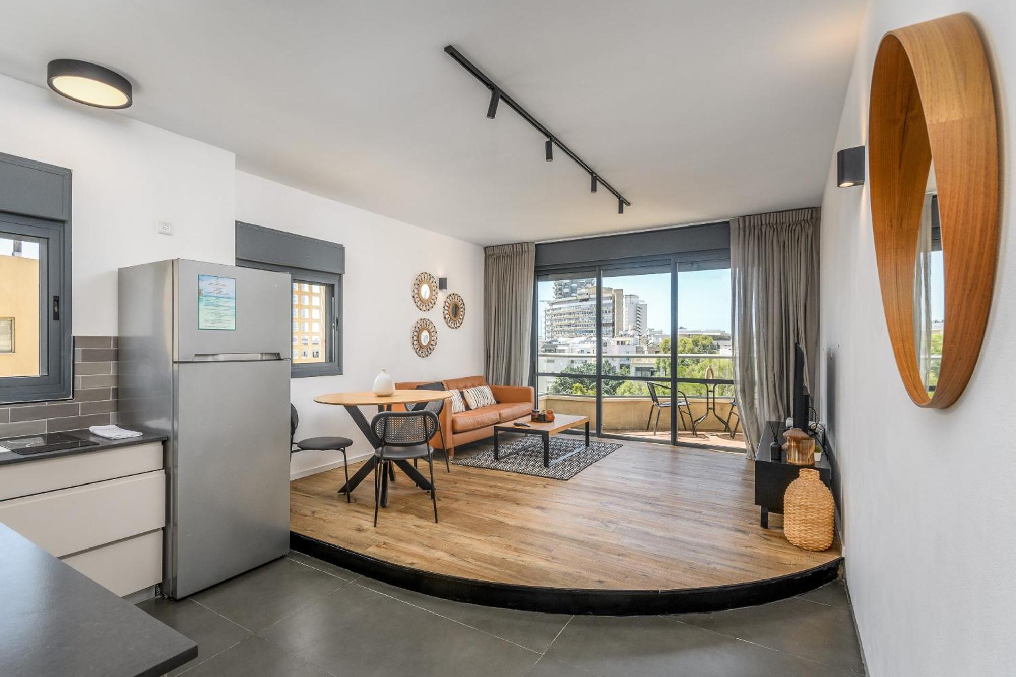 Modern & Sunny 1 Bdr W Balcony And Parking Tel Aviv Exterior foto