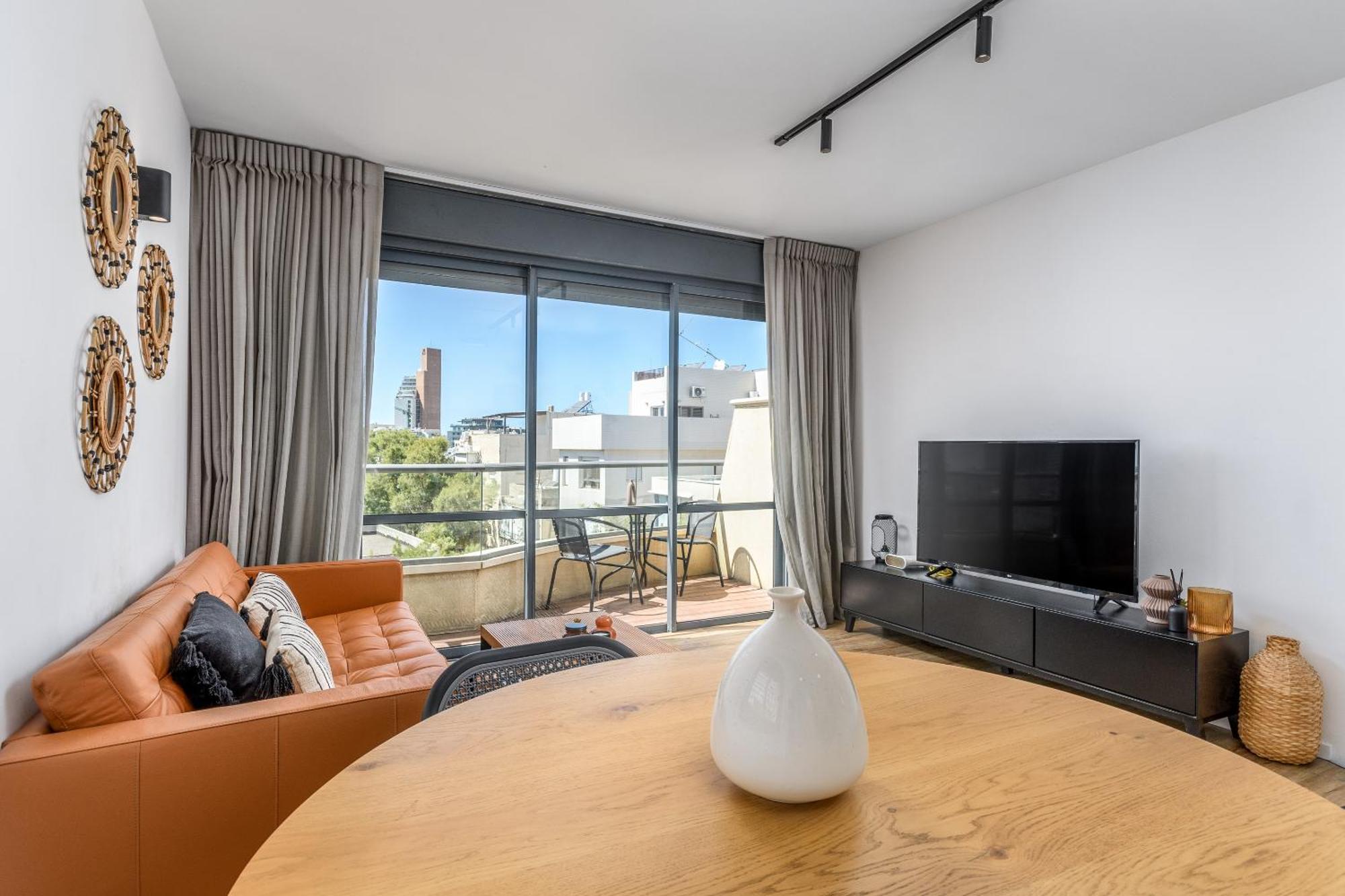 Modern & Sunny 1 Bdr W Balcony And Parking Tel Aviv Exterior foto